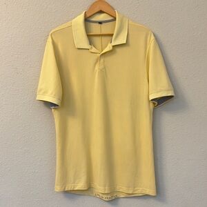 Lululemon Men’s Pique Short-Sleeve Polo Shirt Size L